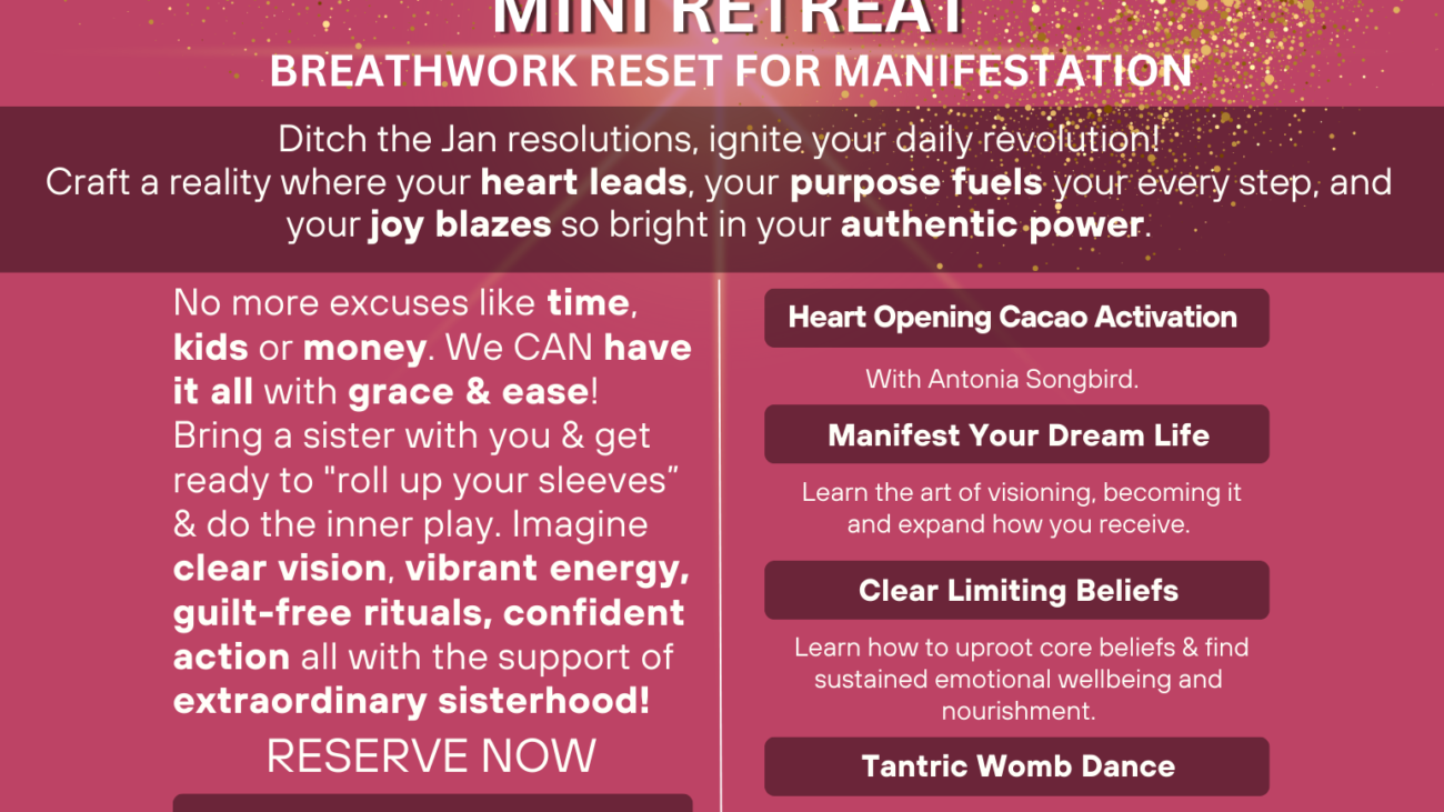 The Empowered Women's Mini Retreat - Breathwork Reset for Manifestation (3)